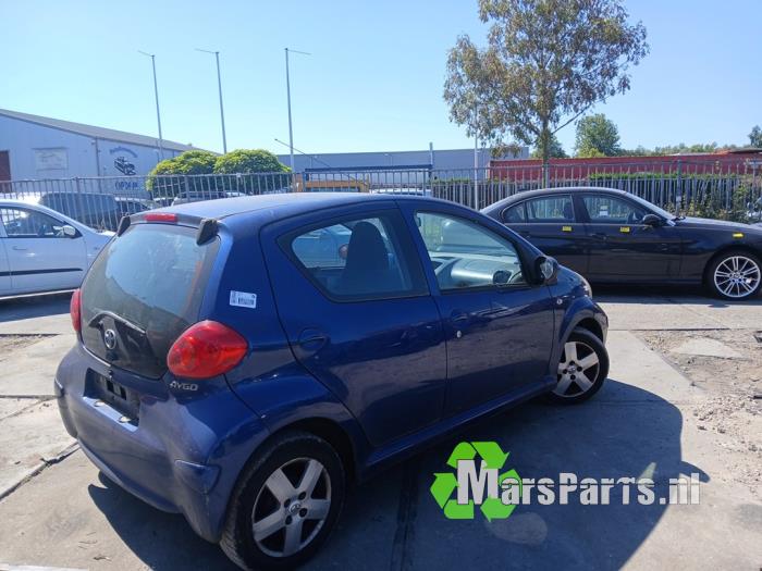 Toyota Aygo 1.0 12V VVT-i Sloopvoertuig (2007, Blauw)