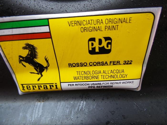 Ferrari 360 Modena Spider 3.6 V8 40V Sloopvoertuig (2005, Rood)
