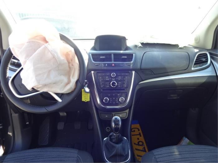 Opel Mokka/Mokka X 1.4 Turbo 16V 4x2 Sloopvoertuig (2015, Zwart)