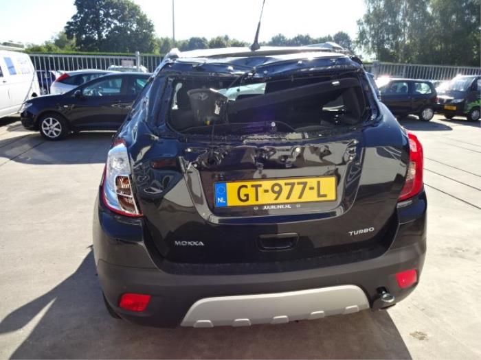 Opel Mokka/Mokka X 1.4 Turbo 16V 4x2 Sloopvoertuig (2015, Zwart)