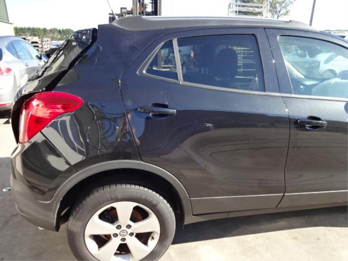 Opel Mokka/Mokka X 1.4 Turbo 16V 4x2 Sloopvoertuig (2015, Zwart)