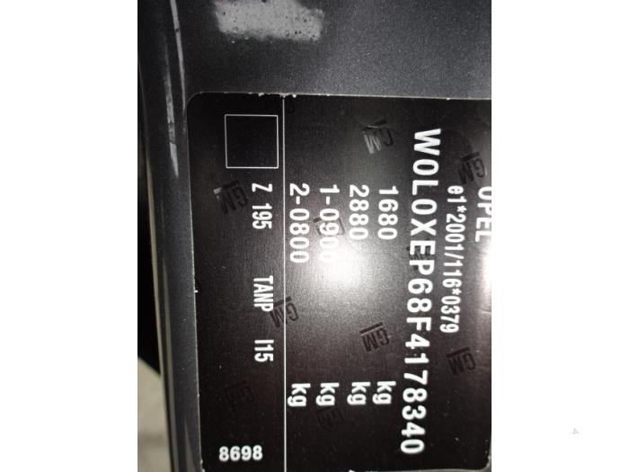 Opel Corsa E 1.0 SIDI Turbo 12V Sloopvoertuig (2015, Grijs)
