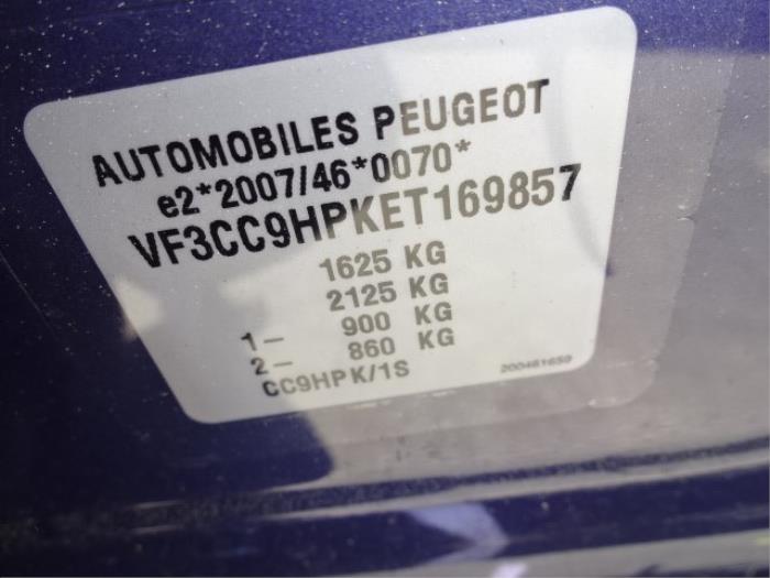 Peugeot 208 I 1.6 e-HDi FAP Sloopvoertuig (2014, Blauw)