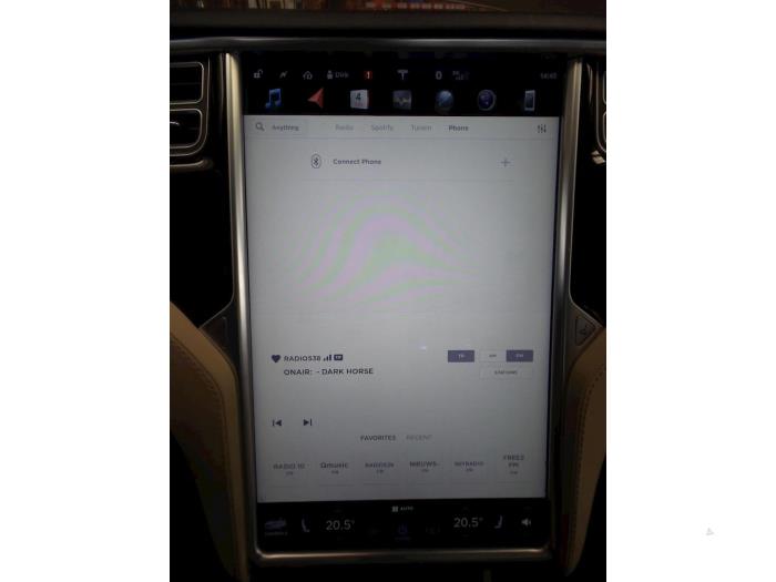 Tesla Model S 85 Sloopvoertuig (2014, Bruin)
