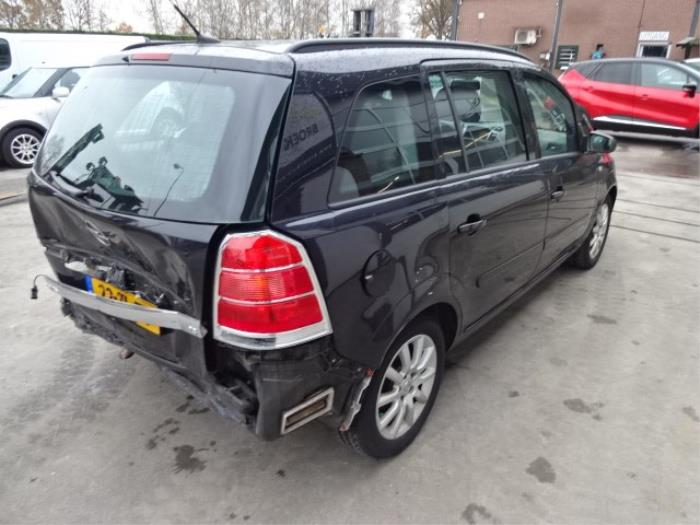Opel Zafira 1.8 16V Ecotec Sloopvoertuig (2008, Zwart)