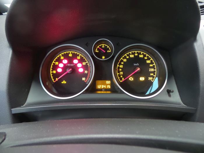 Opel Zafira 1.8 16V Ecotec Sloopvoertuig (2008, Zwart)