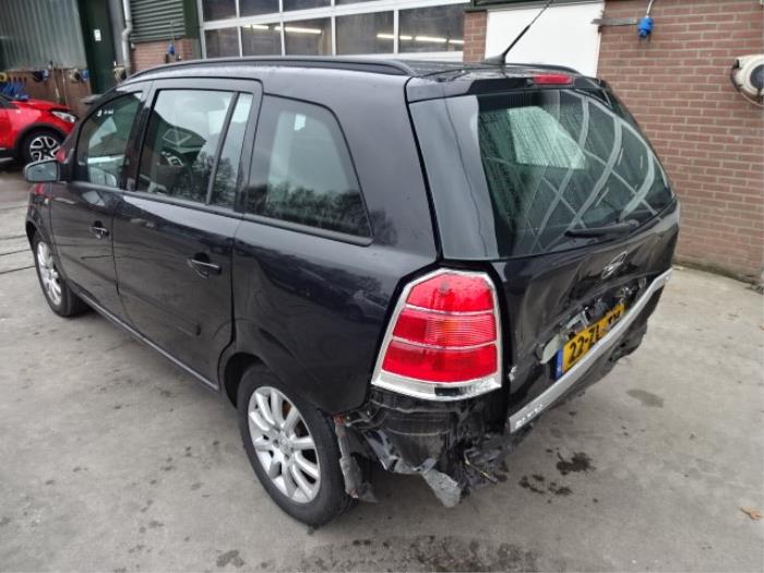 Opel Zafira 1.8 16V Ecotec Sloopvoertuig (2008, Zwart)