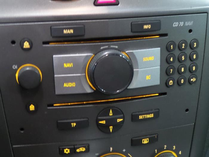 Opel Zafira 1.8 16V Ecotec Sloopvoertuig (2008, Zwart)