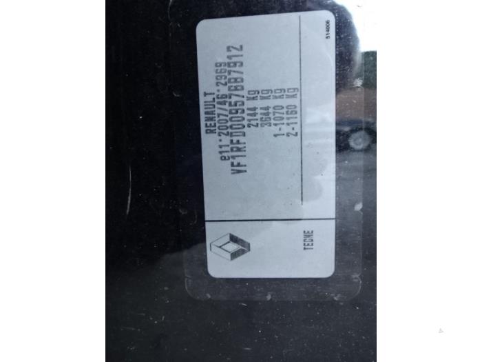 Renault Talisman Estate 1.6 Energy TCe 200 Sloopvoertuig (2017, Zwart)