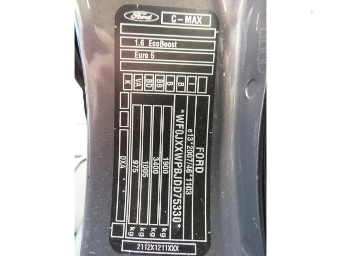 Ford C-Max 1.6 SCTi 16V Sloopvoertuig (2014, Bruin)
