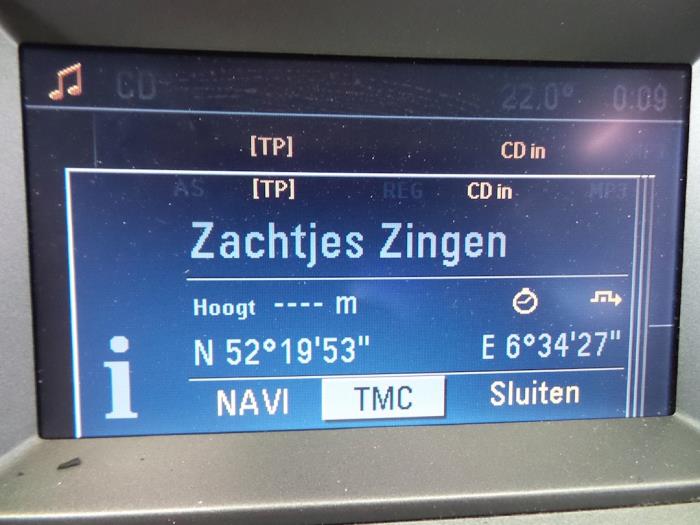 Opel Vectra C Caravan 2.2 DIG 16V Sloopvoertuig (2007, Zwart)