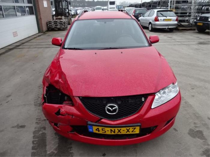 Mazda 6 Sportbreak 1.8i 16V Sloopvoertuig (2004, Rood)