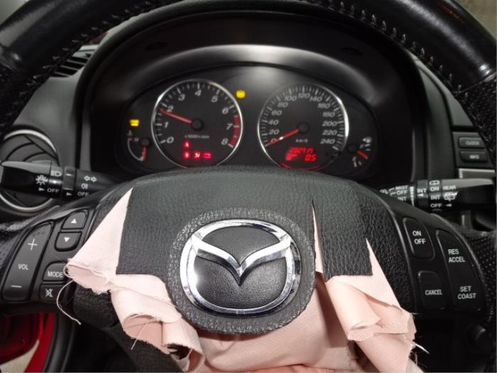 Mazda 6 Sportbreak 1.8i 16V Sloopvoertuig (2004, Rood)