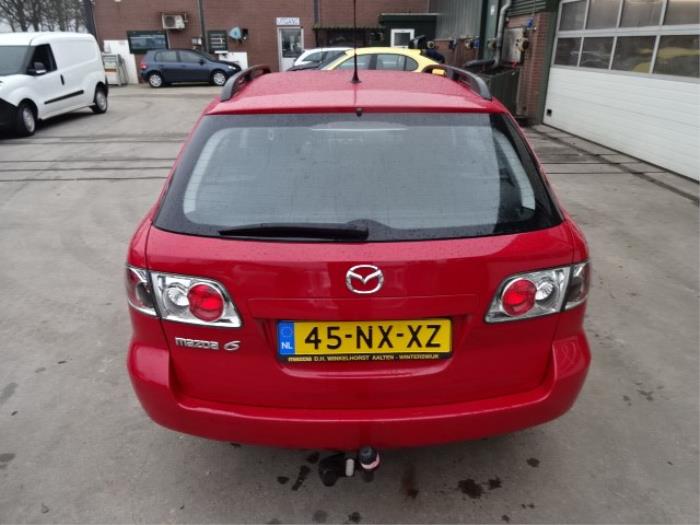 Mazda 6 Sportbreak 1.8i 16V Sloopvoertuig (2004, Rood)