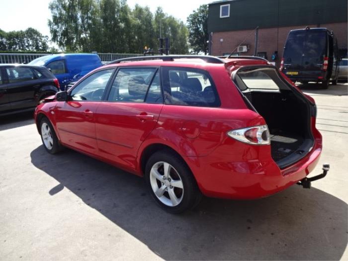 Mazda 6 Sportbreak 1.8i 16V Sloopvoertuig (2004, Rood)