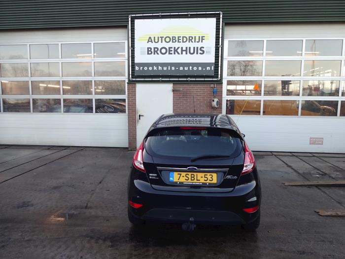 Ford Fiesta 6 1.6 TDCi 16V ECOnetic Sloopvoertuig (2013, Zwart)
