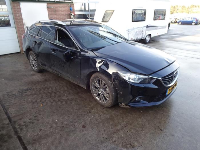 Mazda 6 SportBreak 2.2 SkyActiv-D 175 16V Sloopvoertuig (2013, Zwart)