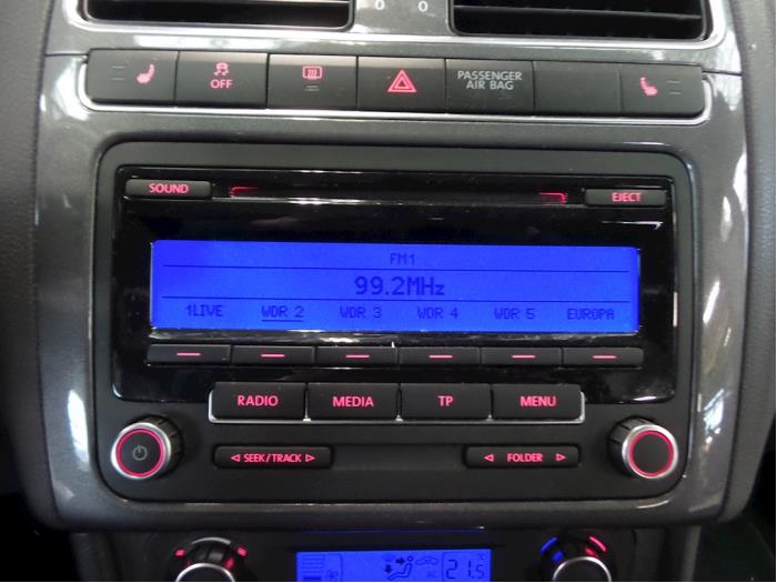 Volkswagen Polo V 1.2 TSI Sloopvoertuig (2010, Zwart)