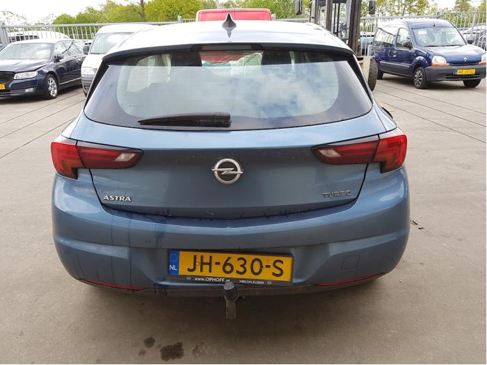 Opel Astra K 1.4 Turbo 16V Sloopvoertuig (2016, Blauw)