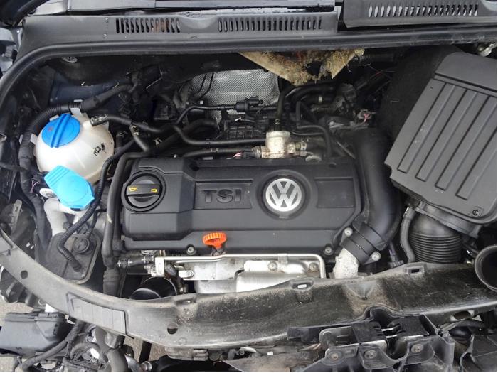 Volkswagen Golf Plus 1.4 TSI 122 16V Sloopvoertuig (2012, Bruin)