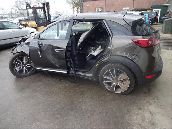 Mazda CX-3 2.0 SkyActiv-G 120 Sloopvoertuig (2017, Bruin)