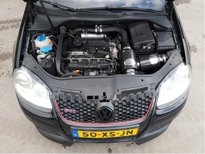 Volkswagen Golf V 2.0 GTI 16V Sloopvoertuig (2005, Zwart)