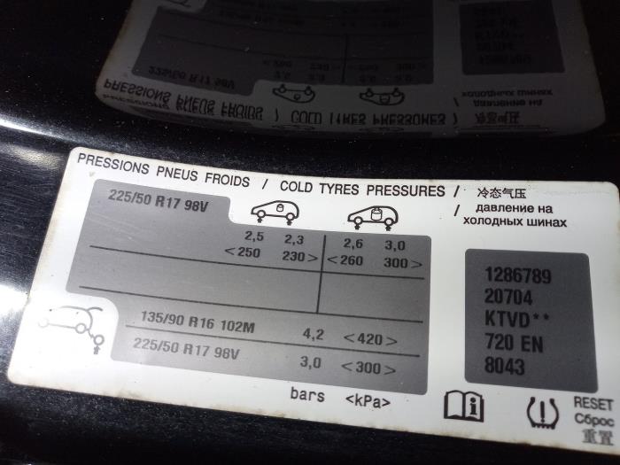 Peugeot 3008 I 2.0 HDiF 16V Sloopvoertuig (2012, Zwart)