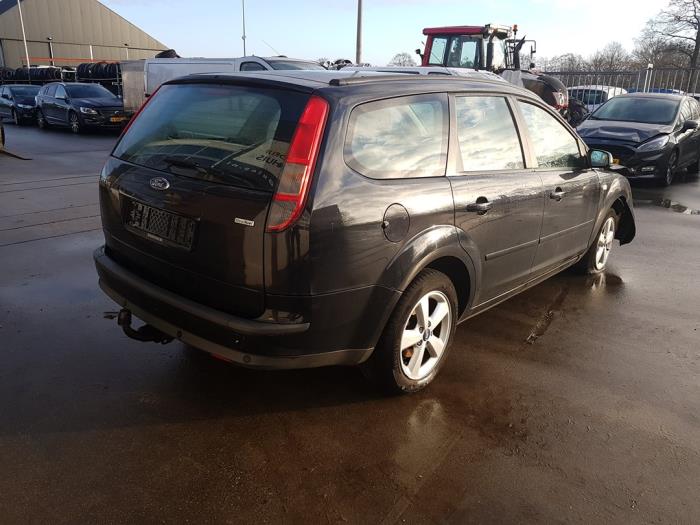 Ford Focus 2 Wagon 1.8 16V Sloopvoertuig (2007, Zwart)
