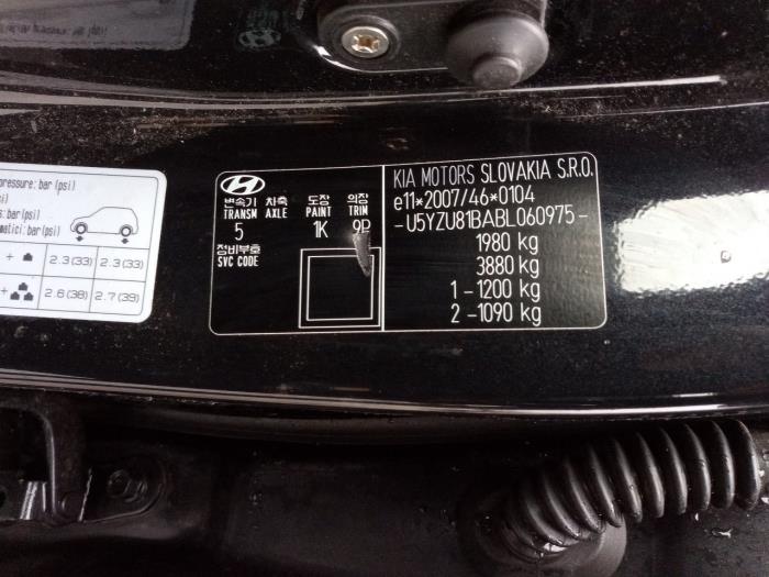 Hyundai iX35 2.0 16V Sloopvoertuig (2011, Zwart)