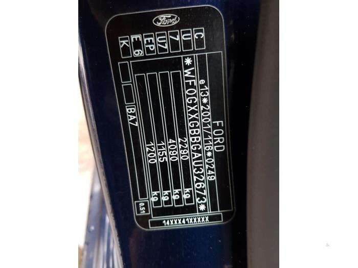 Ford Mondeo IV Wagon 2.0 TDCi 140 16V Sloopvoertuig (2010, Blauw)