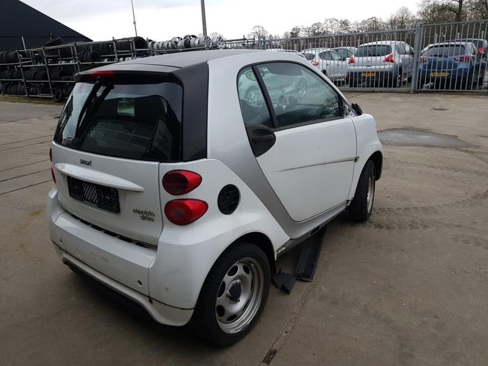 Smart Fortwo Coupé Electric Drive Sloopvoertuig (2014, Wit)