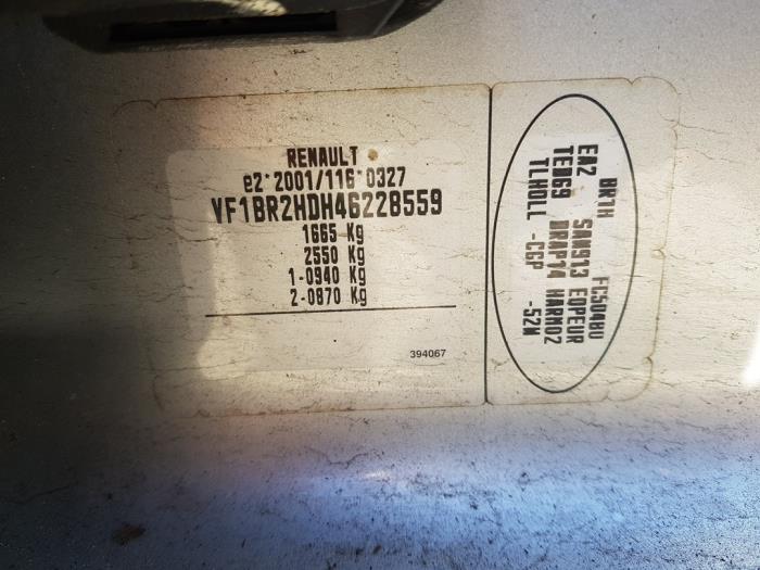 Renault Clio III 1.5 dCi FAP Sloopvoertuig (2011, Grijs)