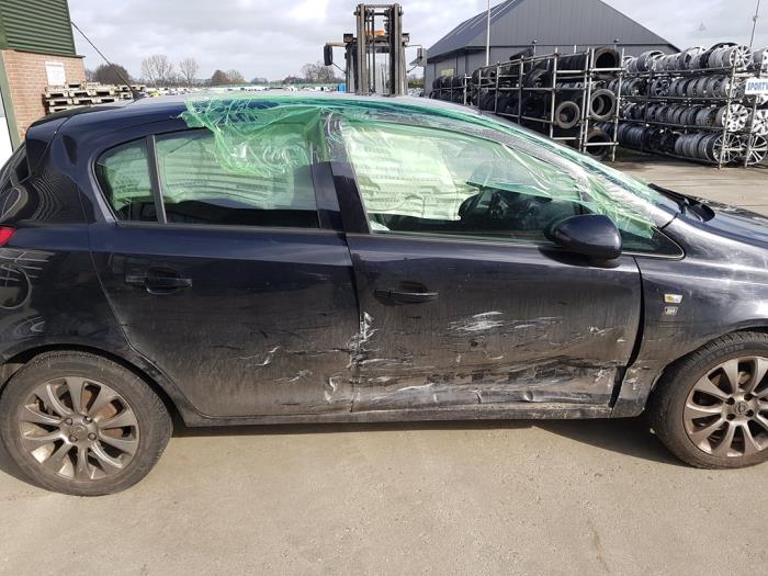 Opel Corsa D 1.2 16V Sloopvoertuig (2010, Zwart)