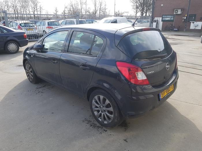 Opel Corsa D 1.2 16V Sloopvoertuig (2010, Zwart)