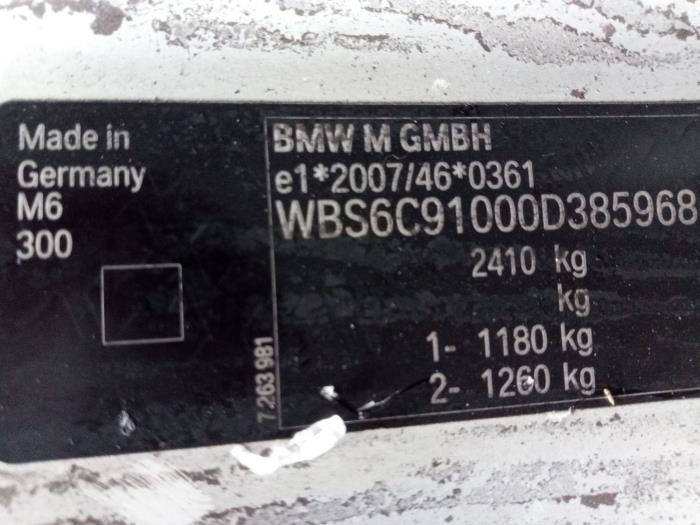 BMW 6 serie Gran Coupe M6 V8 32V Competition Package Sloopvoertuig (2015, Wit)