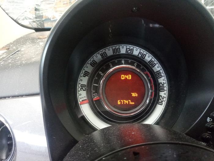 Fiat 500 1.2 Sloopvoertuig (2017, Grijs)