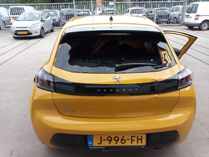 Peugeot 208 II 1.5 BlueHDi 100 Sloopvoertuig (2020, Geel)
