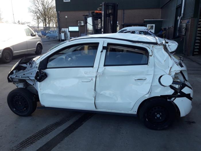 Mitsubishi Space Star 1.0 12V Sloopvoertuig (2018, Wit)