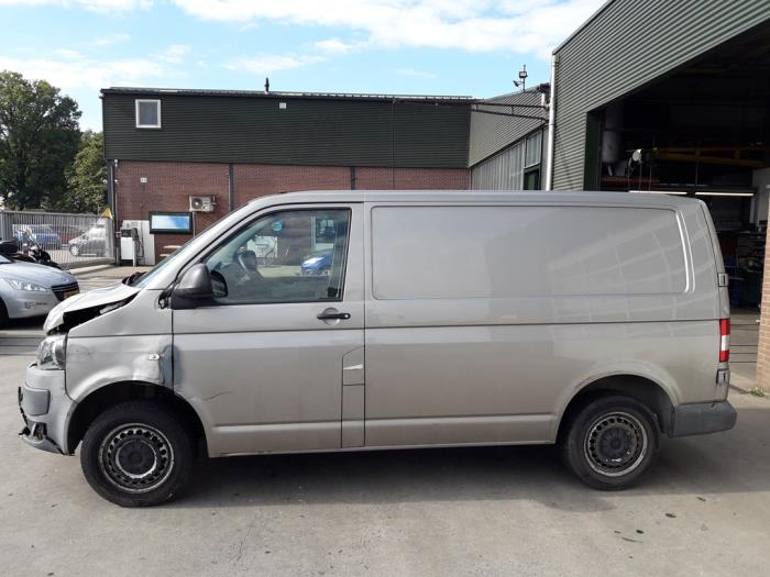 Volkswagen Transporter/Caravelle T5 2.0 TDI DRF Sloopvoertuig (2010, Grijs)