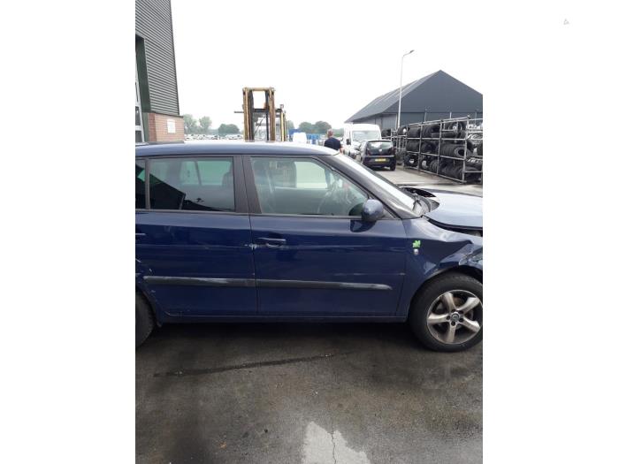 Skoda Fabia II Combi 1.2 TDI 12V Greenline Sloopvoertuig (2011, Blauw)