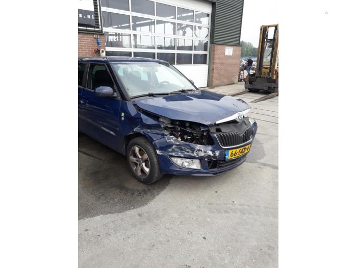 Skoda Fabia II Combi 1.2 TDI 12V Greenline Sloopvoertuig (2011, Blauw)