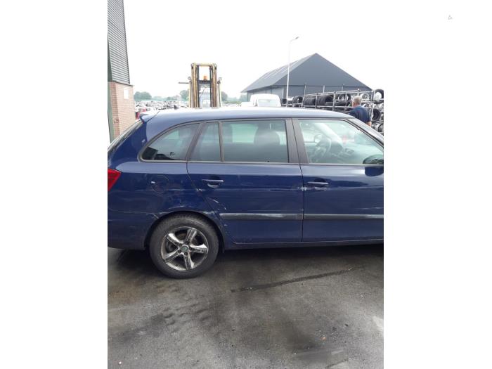 Skoda Fabia II Combi 1.2 TDI 12V Greenline Sloopvoertuig (2011, Blauw)