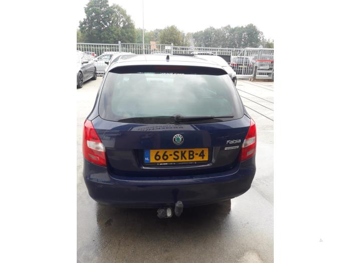 Skoda Fabia II Combi 1.2 TDI 12V Greenline Sloopvoertuig (2011, Blauw)