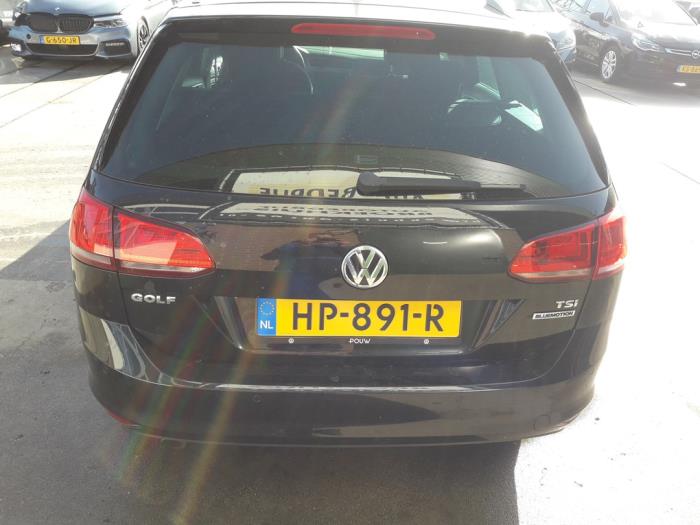 Volkswagen Golf VII Variant 1.0 TSI 12V BlueMotion Technology Sloopvoertuig (2015, Zwart)