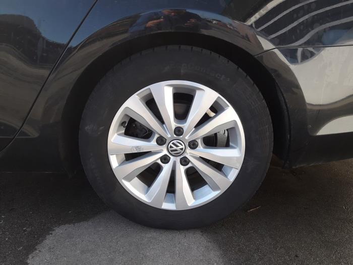 Volkswagen Golf VII Variant 1.0 TSI 12V BlueMotion Technology Sloopvoertuig (2015, Zwart)