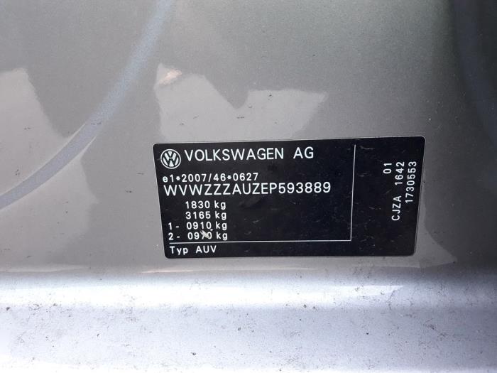 Volkswagen Golf VII Variant 1.2 TSI BlueMotion 16V Sloopvoertuig (2014, Grijs)