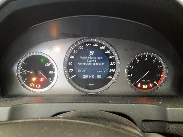 Mercedes C Estate 1.6 C-180K 16V BlueEfficiency Sloopvoertuig (2009, Wit)