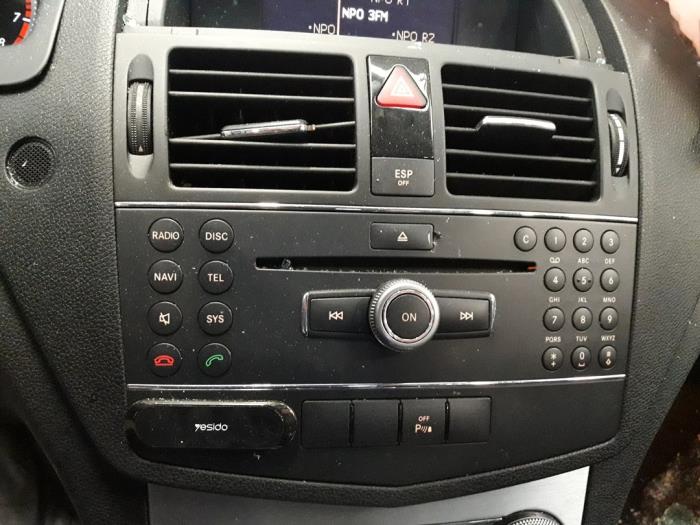 Mercedes C Estate 1.6 C-180K 16V BlueEfficiency Sloopvoertuig (2009, Wit)