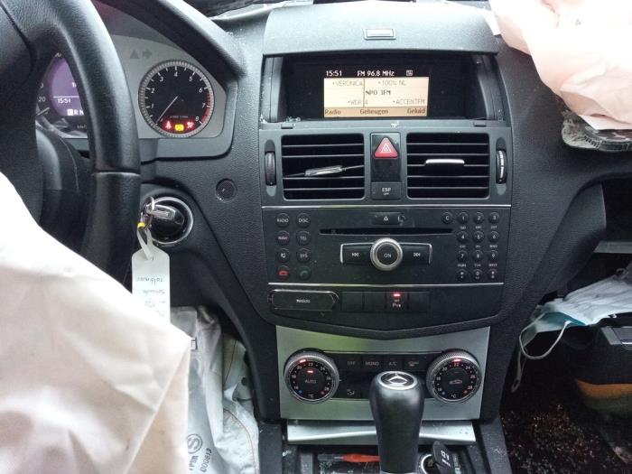 Mercedes C Estate 1.6 C-180K 16V BlueEfficiency Sloopvoertuig (2009, Wit)