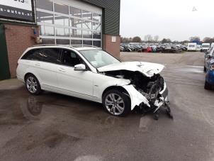 Mercedes C Estate 1.6 C-180K 16V BlueEfficiency Sloopvoertuig (2009, Wit)